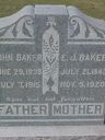 Record image of Elizabeth Jane Baker (born Barnes)