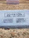 Record image of Mary Ann "Annie" Johnson (born Brockman)