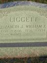 Record image of Elizabeth Jane 'Lizzie' "Lizzie" Liggett (born Mooney)