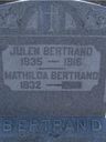 Record image of Marie Mathilda Bertrand (born Trudeau)