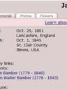 Record image of James Bamber