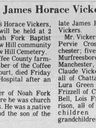 Record image of James Horace Vickers