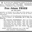 Record image of Elisabetha Unsen (geb. Kohl)
