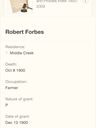 Record image of Robert Forbes