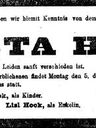 Record image of Berta Hock (born Kohn)