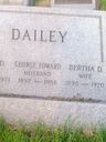 Record image of George Edward Dailey