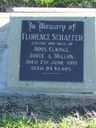 Record image of Florence C Schaefer (née Turner)