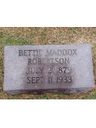 Record image of MARY ELIZABETH "BETTIE" HANKINS (born MADDOX)