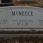Record image of Annie Frances McNeece (born Hall)