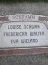 Record image of Luise Christiane Schramm (born Schwab)