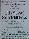 Record image of #Uni Margrethe Steenfeldt-Foss