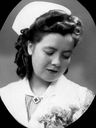 Record image of Leg. Sjuksköterska Anja Inkeri Teir (born Huhtala)