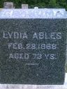 Record image of Lydia Ann Frazier Ables (born Way)