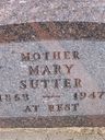 Record image of Mary Stutzman Sutter (born Bender)