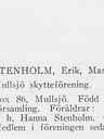 Record image of Erik* Gunnar Wilhelm Stenholm