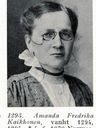 Record image of Amanda Fredrika Roos (o.s. Kaikkonen)