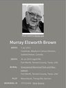 Record image of Murray Elsworth BROWN