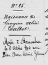 Georgina, Alice GIBEAUX (née TALBOT)