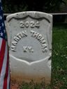 Record image of Pvt Martin Van Buren THOMAS