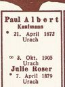 Record image of Paul Albert Metzger