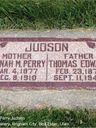 Record image of Hannah Marintha Judson (born Perry)
