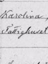 Record image of Carolina Ersson (o.s. Larsdotter)