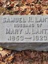 Record image of Mary J Lantz (born Dampman)