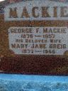 Record image of Mary Jane Mackie (born Greig)