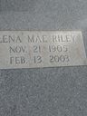 Record image of Lena Mae Riley (born Simmons)