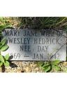 Record image of Mary Jane Hedrick (født Day)