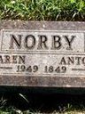 Record image of Maren Norby (born Hanson Hoff)