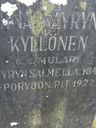Record image of Stiina Antintytär "Stina Väyrynen" Kyllönen (o.s. Mulari)