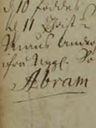 Record image of Abraham Månsson Frimodig