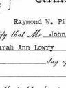 Record image of Sarah Ann Combs (nacida Lowry)