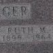 Record image of Ruth Marie Huntzinger (born Blomquist)