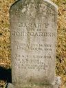 Record image of Sarah Frances Carden (born Cash)