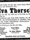 Record image of Eva Thorsch (born Koperl)