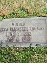 Record image of Rebecca Elizabeth "Lizzie" Long/ Thomas (born McDonell)