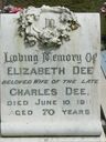 Record image of Elizabeth Dee (born Davey)