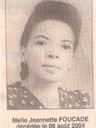 Luce Jeannette S/mé Dedette FOUCADE