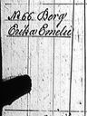 Record image of Erika Emelie Lindholm (o.s. Bergman)