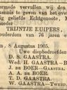 Record image of trientje / trijntje kuipers x d.gaastra