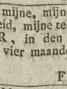 Record image of Jannetje Kleinjan (born Louter x c.dekker)