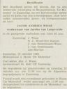 Record image of Jacob Andries Wisse