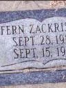 Record image of Edith Fern Zackrison