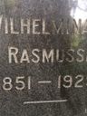Record image of Augustine Wilhelmine Rasmussen (født Lausten)