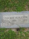 Record image of Eva May Burleson (born Martin)