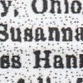 Record image of Susannah Rice (born Franz)