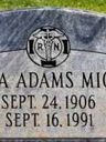 Record image of Viola Mich'l (rozená Adams)