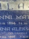Record image of Anna Alexandra Kalaja (born Pramila)